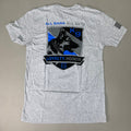 5.11 TACTICAL All Bark All Bite T-Shirt Cotton Polyester 016 Heather Grey Sz M #76330