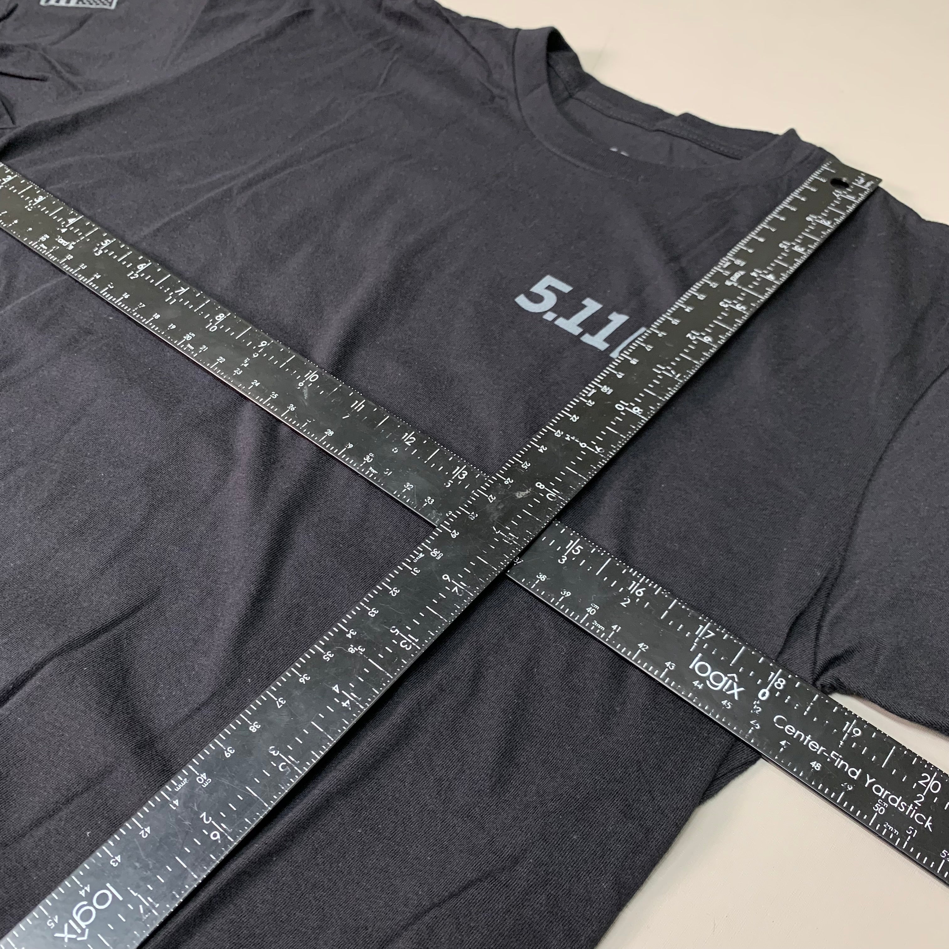 5.11 TACTICAL All Bark All Bite T-Shirt 100% Cotton 019 Black Sz M #76330