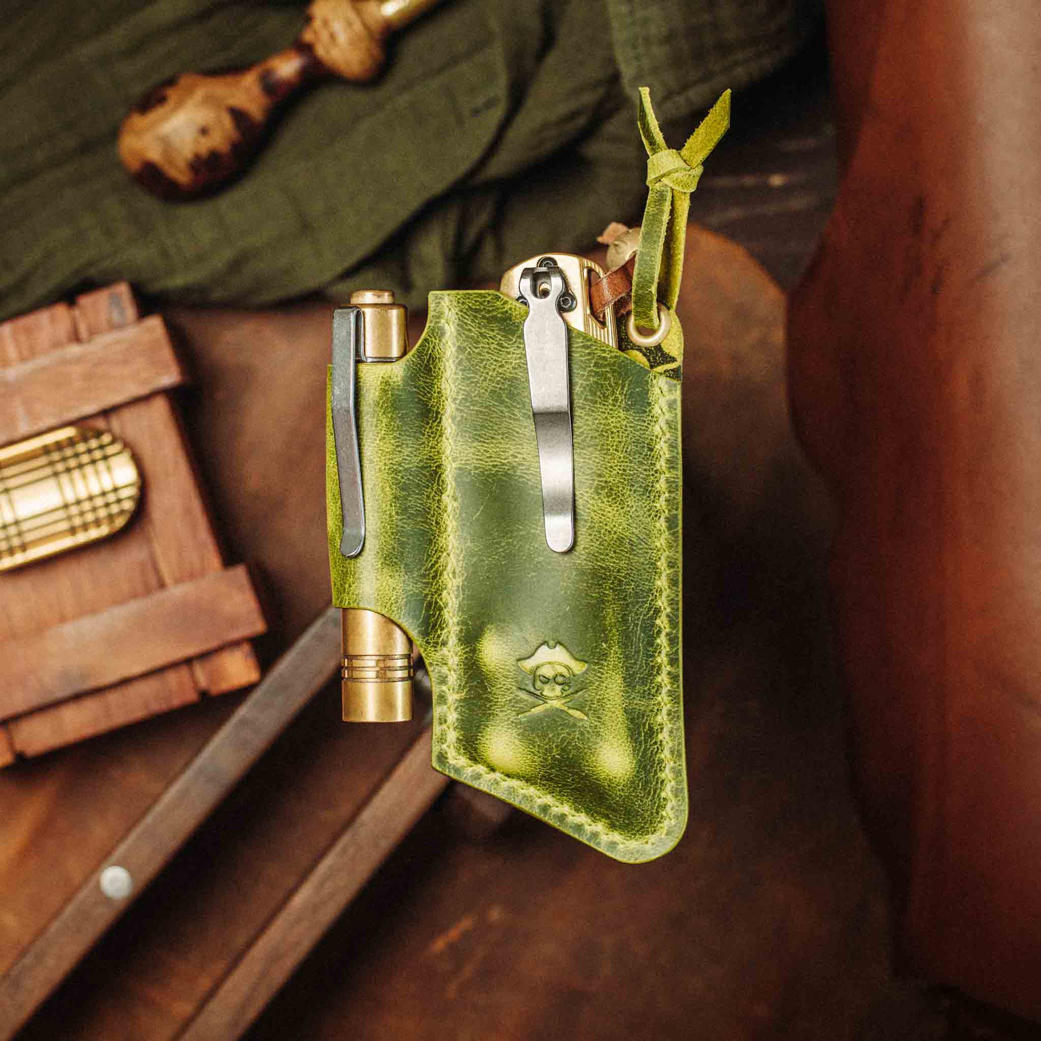 Knife Sheath - Sailor v3 | Leather EDC | Pocket Knife Holder