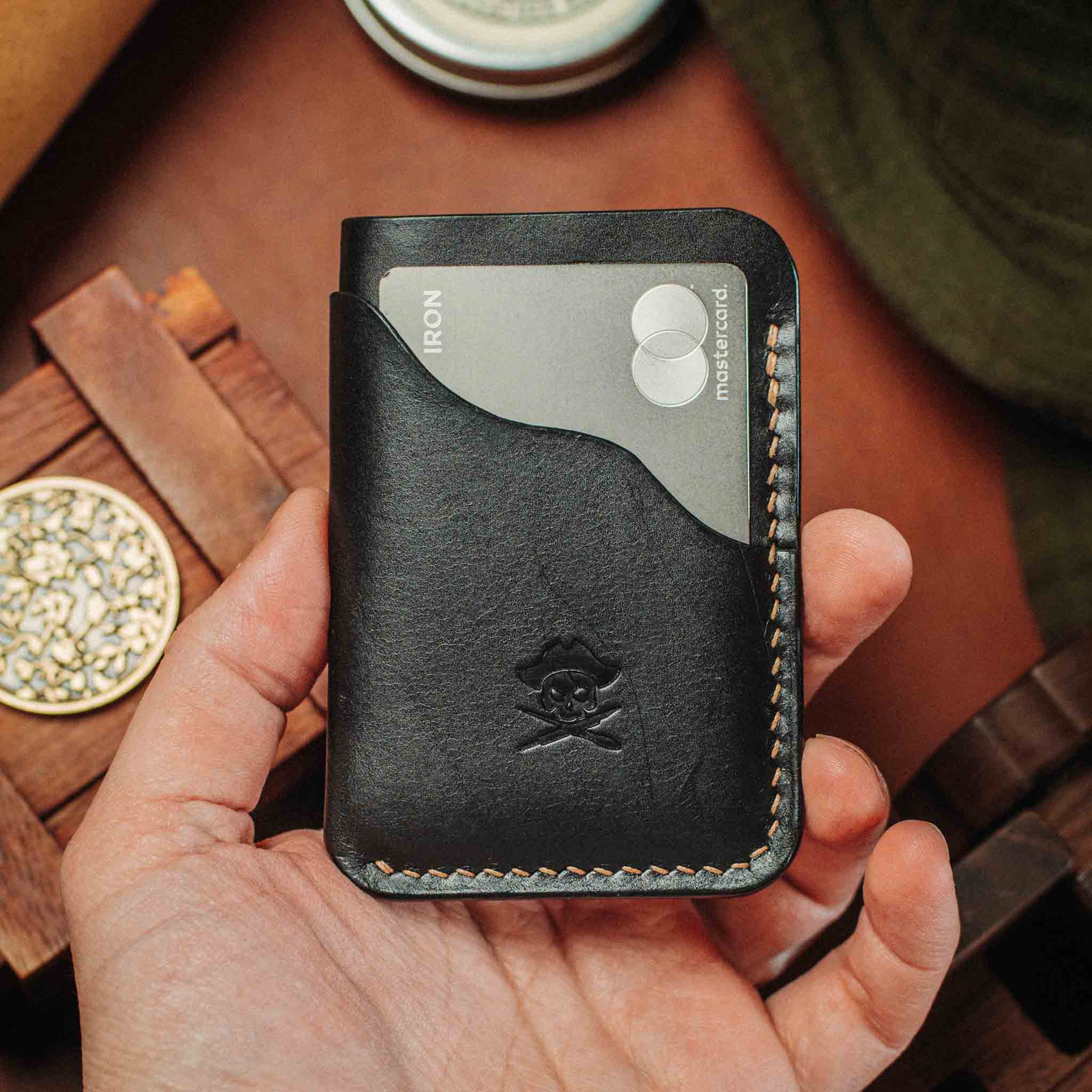 Slim Card Holder - Venturer v2 | Minimalist Leather Wallet | EDC